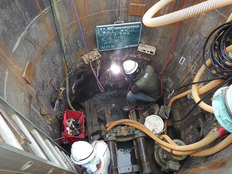 推進工 泥水 （M.110～M.109）