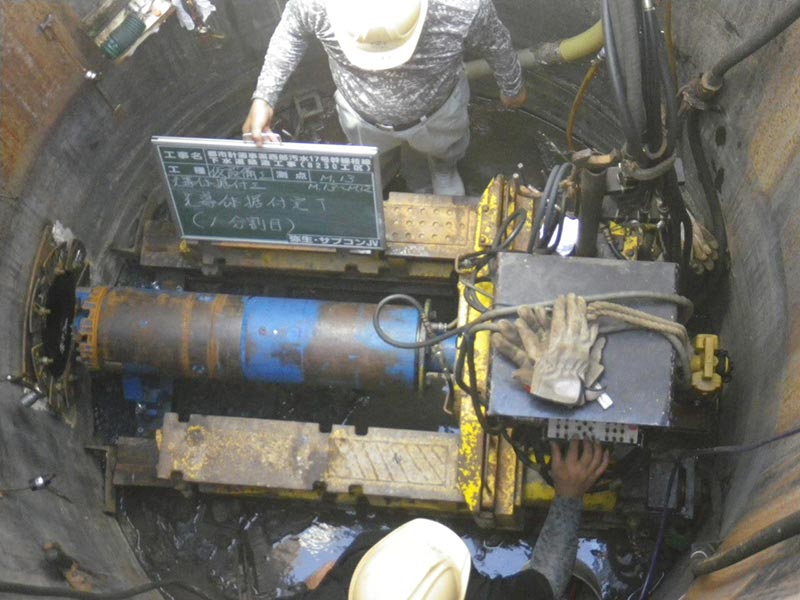 推進工 泥土圧 （M.13～M.12）